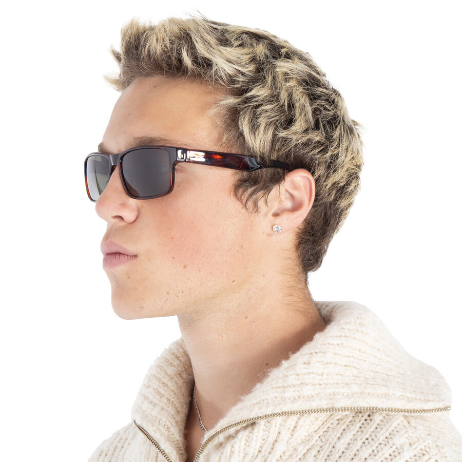 Ferragamo Salvatore Brown Rectangular 58 Mm Men's Sunglasses Sf960s 214 58