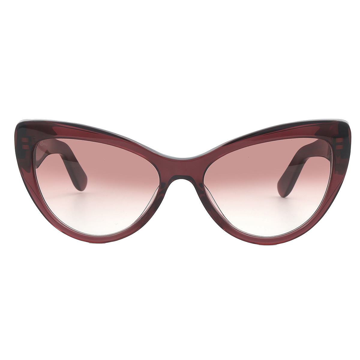 Ferragamo Salvatore Ferragamo Burgundy Gradient Butterfly  display picture 1