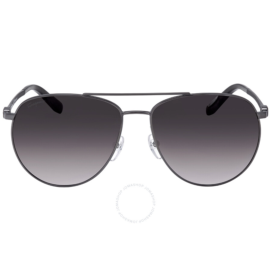 Ferragamo Salvatore Ferragamo Dark Grey Gradient Pilot
