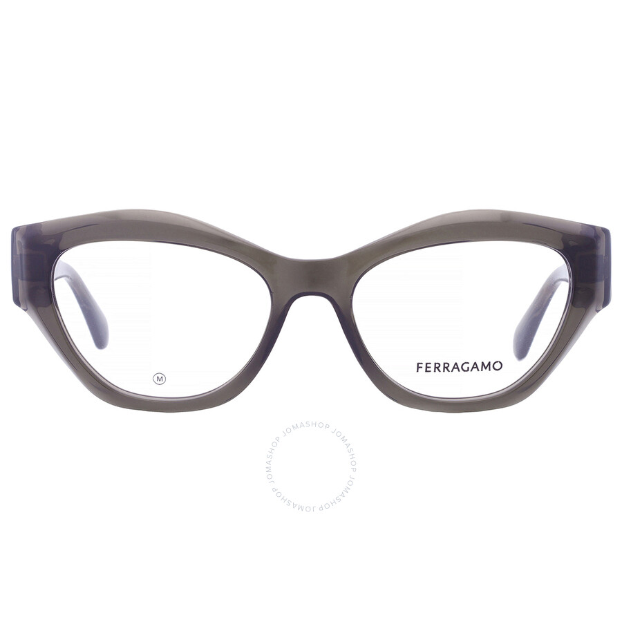 Ferragamo Salvatore  Demo Cat Eye Ladies Eyeglasses Sf2982 320 52 In Multi