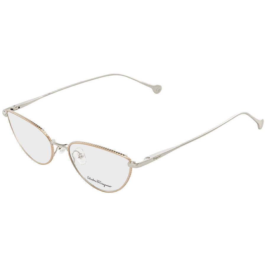 Ferragamo Salvatore  Demo Oval Ladies Eyeglasses Sf2188 781 5518