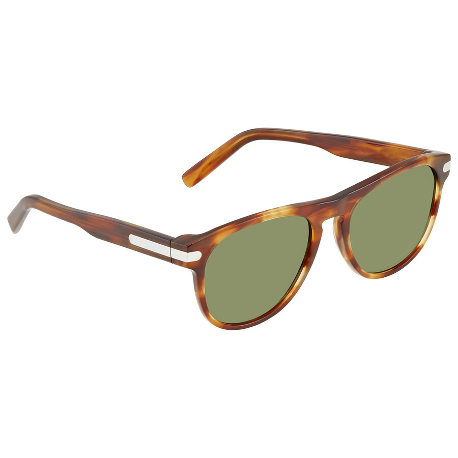 Salvatore Ferragamo Green Rectangular Unisex Sunglasses SF916S 214 55