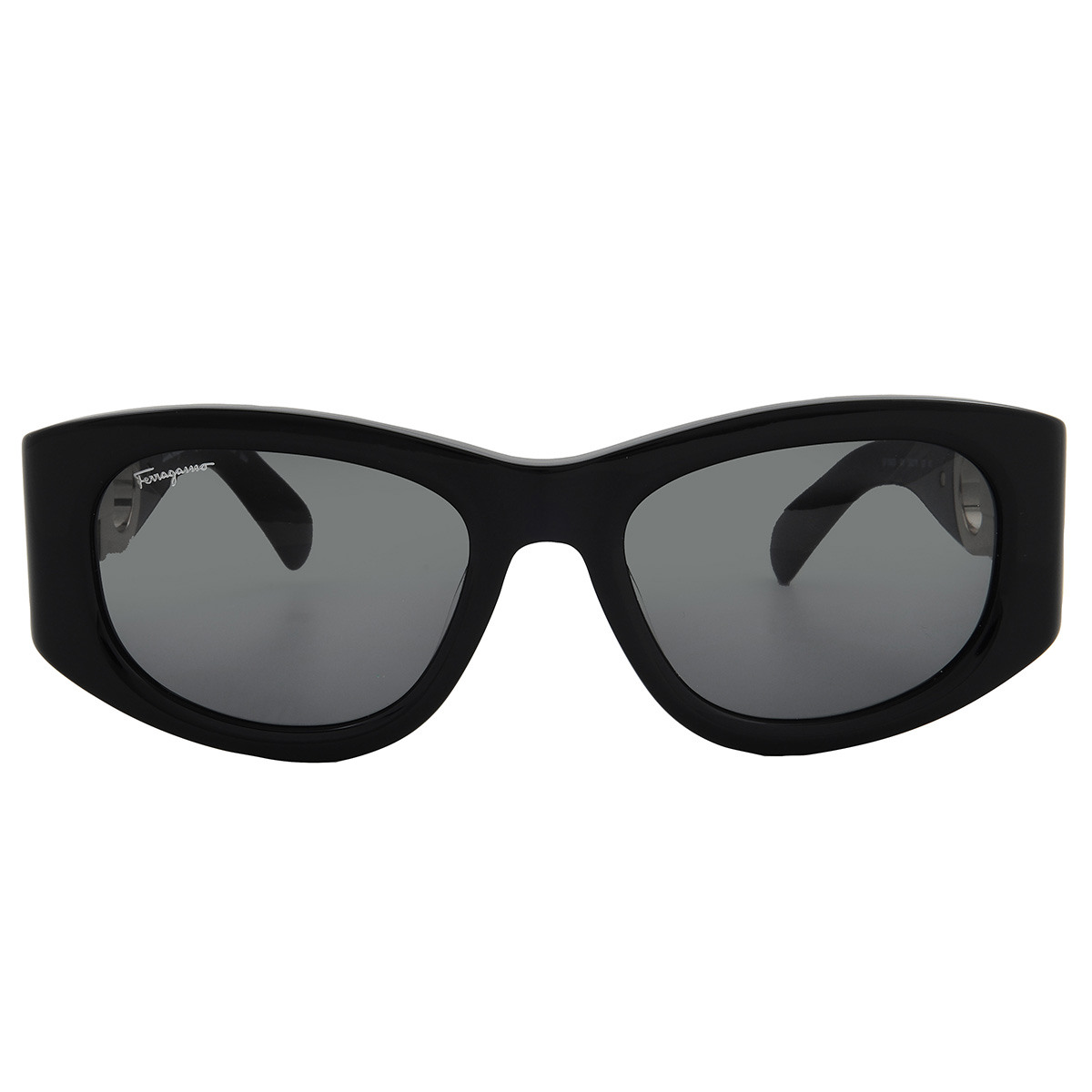 Ferragamo Salvatore Ferragamo Grey Cat Eye Ladies Sunglasses
