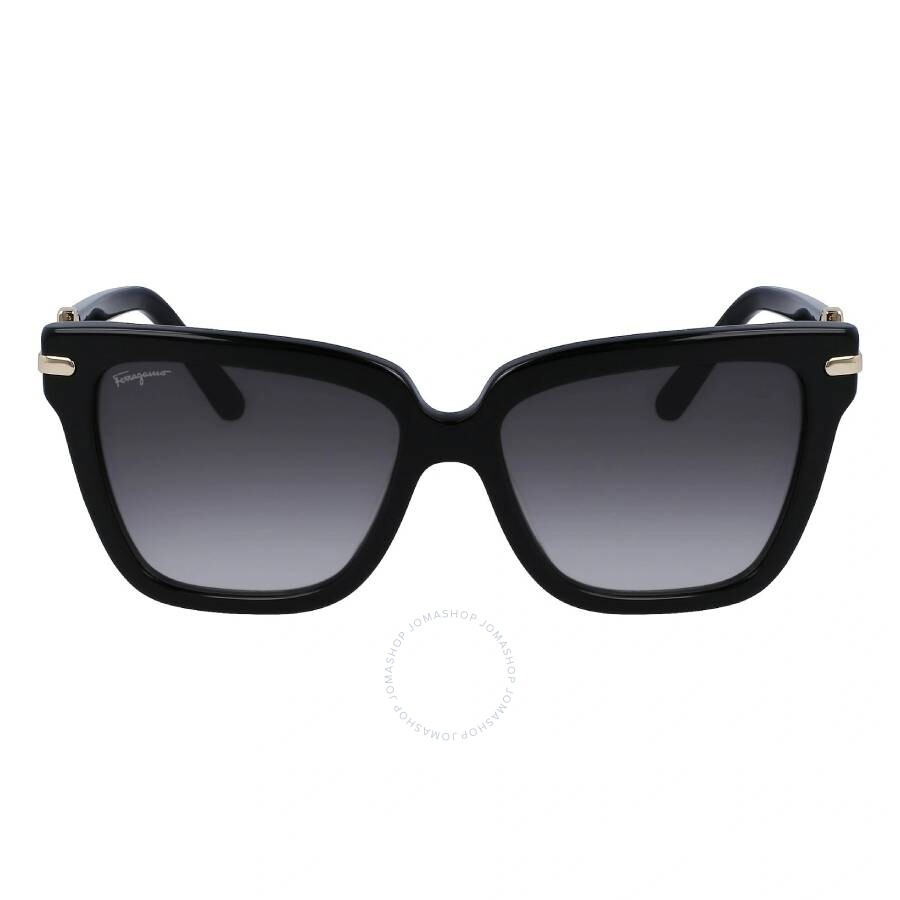 Ferragamo Salvatore  Grey Gradient Butterfly Ladies Sunglasses Sf1085s 011 57