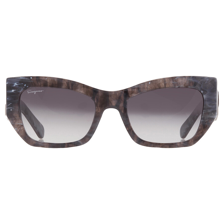 Ferragamo Salvatore Ferragamo Grey Gradient Cat Eye Ladies