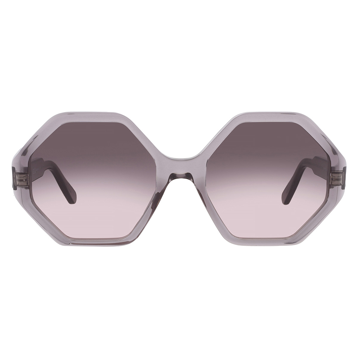 Ferragamo Salvatore Ferragamo Grey Gradient Geometric Ladies
