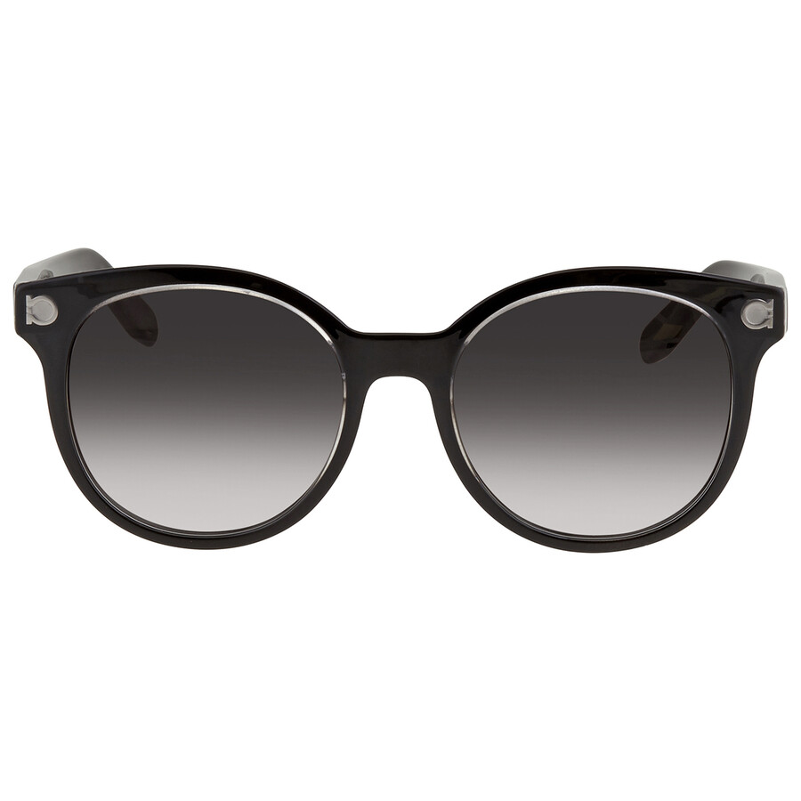 ● FERRAGAMO ● サングラス Black / Grey Gradient / 53mm Amazon.com: Salvatore Ferragamo Grey Gradient Cat Eye Ladies