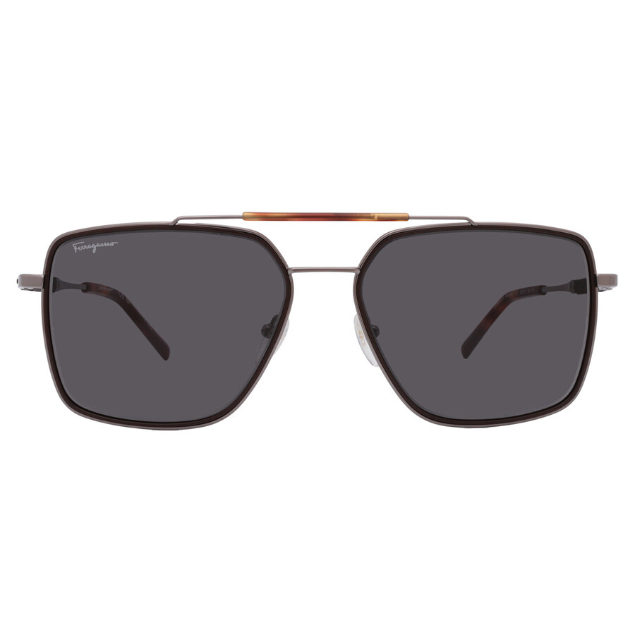 Ferragamo 59mm Rectangular Sunglasses