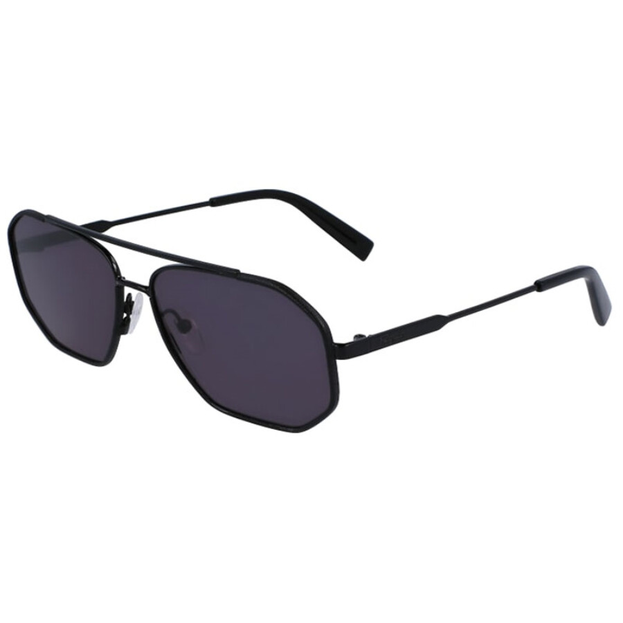 Ferragamo Salvatore  Grey Navigator Men's Sunglasses Sf303sl 001 60