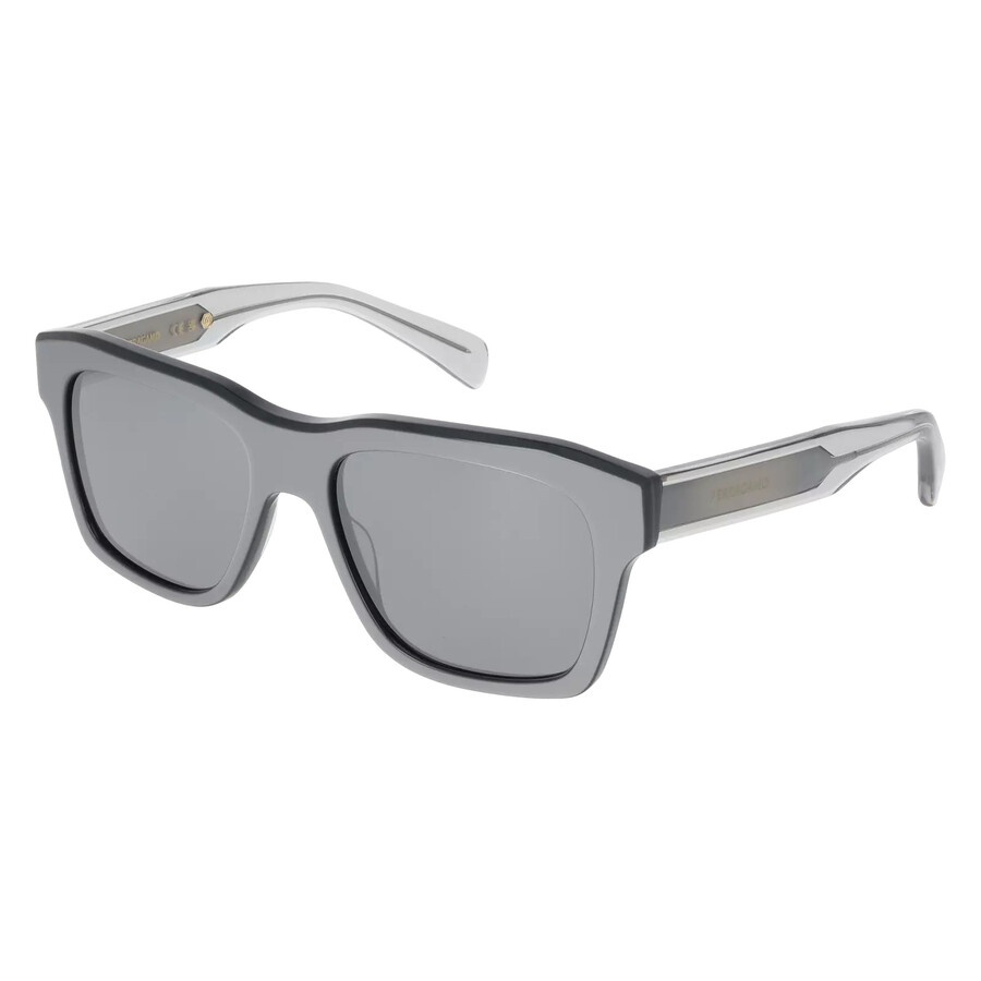 Ferragamo Salvatore Grey Square Men's Sunglasses Sf1087sn 058 56