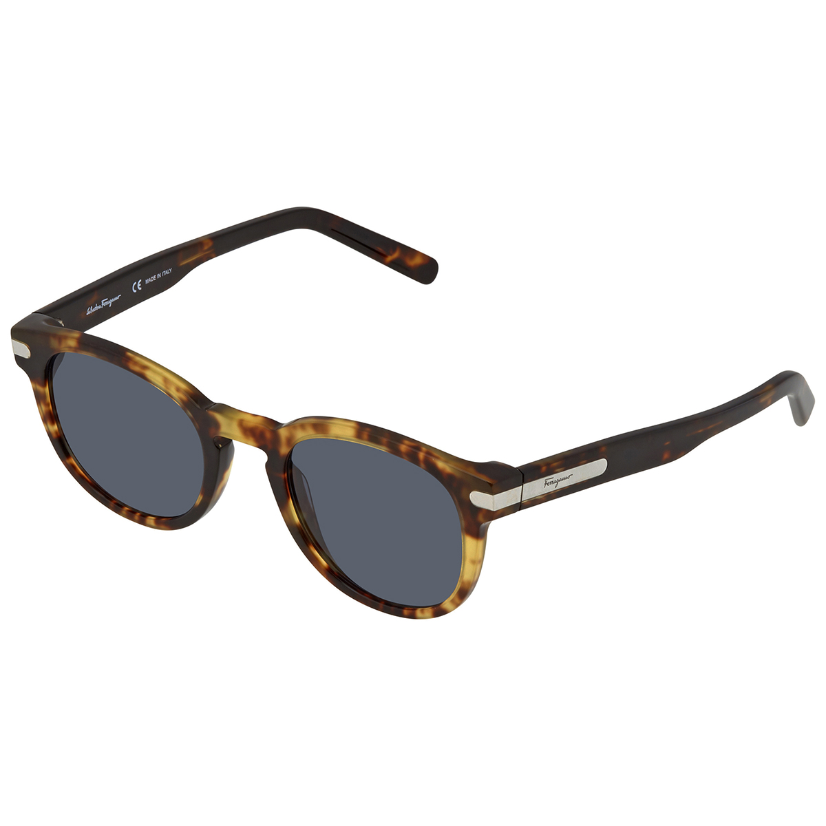 Salvatore Ferragamo Havana Round Sunglasses Salvatore Ferragamo Sunglasses Women main image 4
