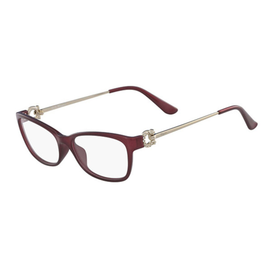 トップス salvatoreFerragamo Ferragamo Salvatore Ferragamo Ladies Bordeaux Square Sunglasses
