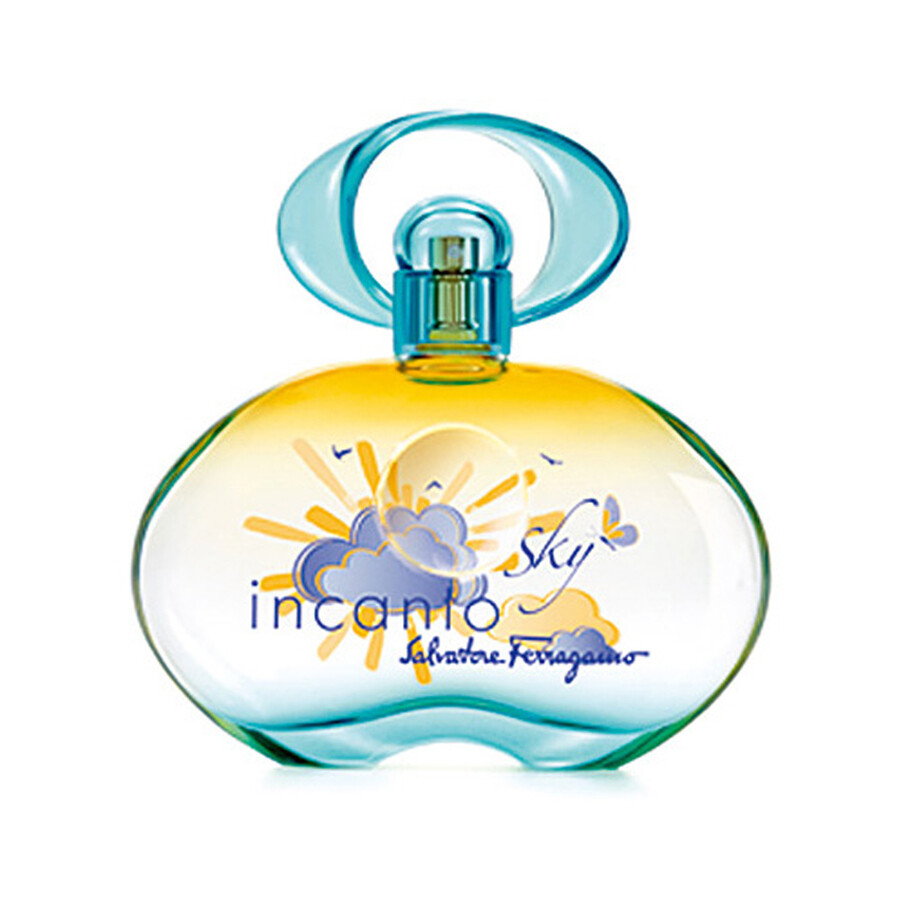 Ferragamo Salvatore  Ladies Incanto Sky Edt Spray 3.3 oz (tester) Fragrances 8052086372375