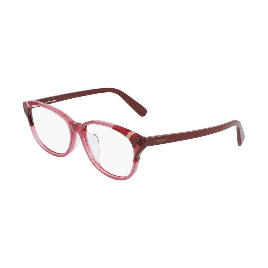 Ferragamo Salvatore  Ladies Red Rectangular Eyeglass Frames Sf2809a 639 - 54