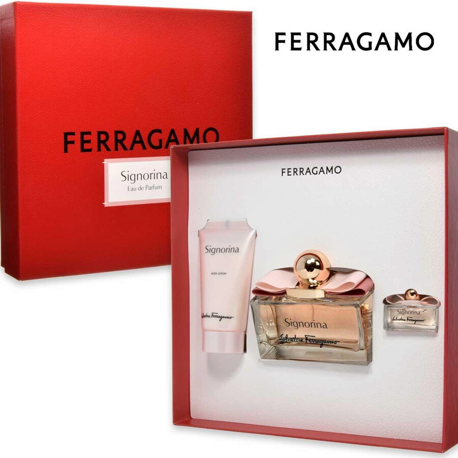 Salvatore Ferragamo Ladies Signorina Gift Set Fragrances