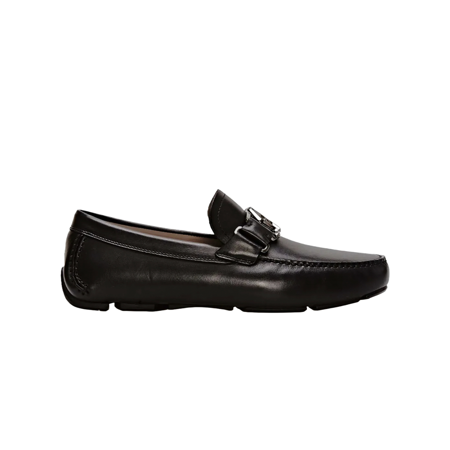 Ferragamo Salvatore Ferragamo Leather Ornament Driver Loafers