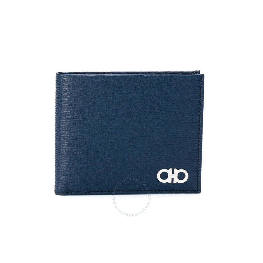 Ferragamo Salvatore Ferragamo Men's Bifold Wallet With Coin Case in