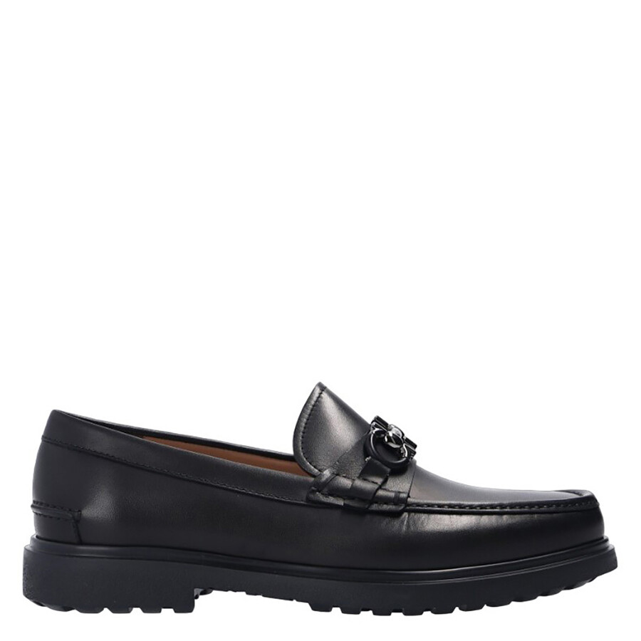Ferragamo Salvatore Ferragamo Men's Black Gancini Rocket