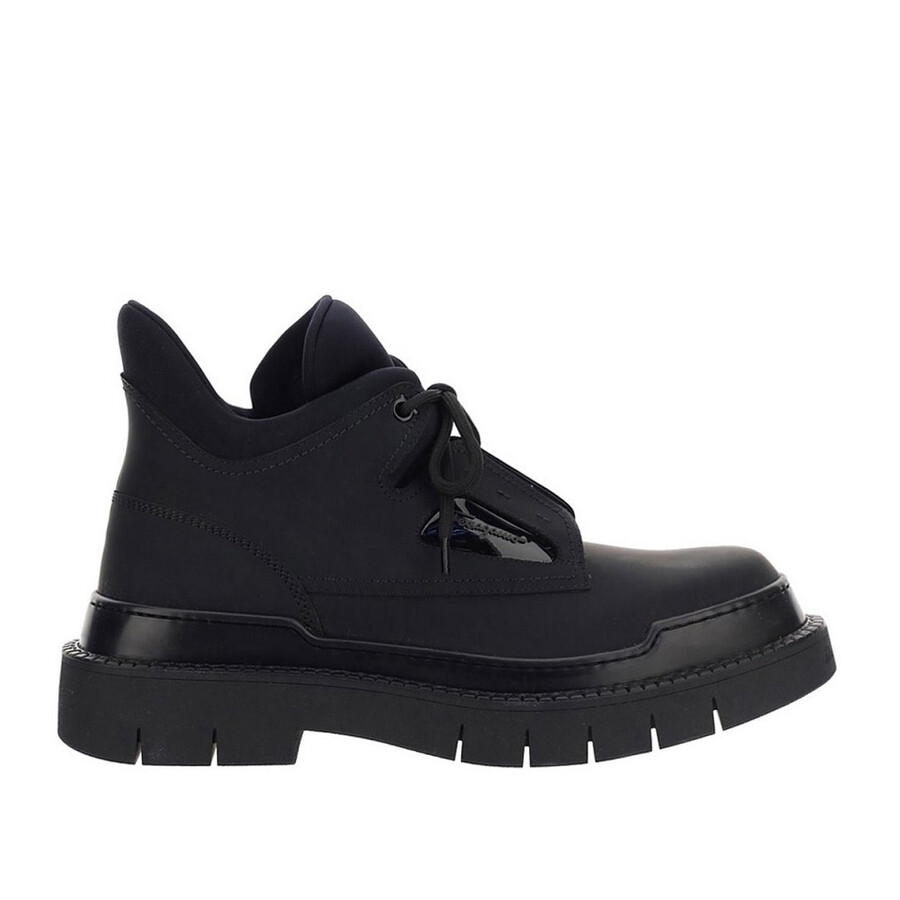 Ferragamo Salvatore Ferragamo Men's Black Nejim Ankle Boots