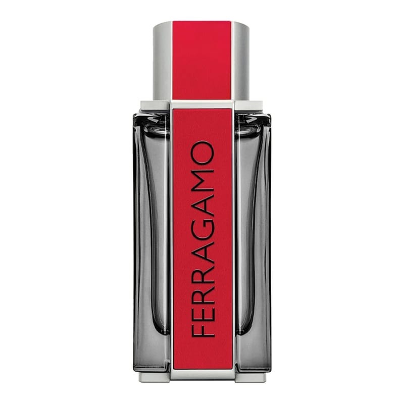 Salvatore Ferragamo Men's Red Leather EDP Spray 3.4 oz (Tester