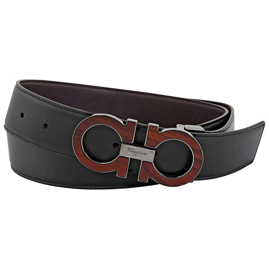 ferragamo reversible and adjustable gancini belt