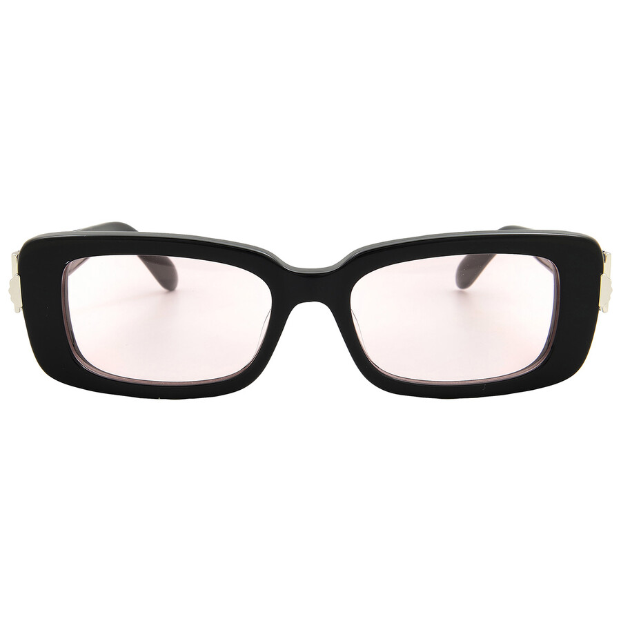 Ferragamo Salvatore  Pink Rectangular Ladies Sunglasses Sf1105s 005 52