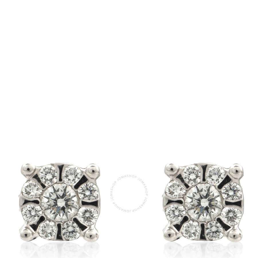 Salvini Daphne White Gold 0.23 Ct Diamond Stud Earrings
