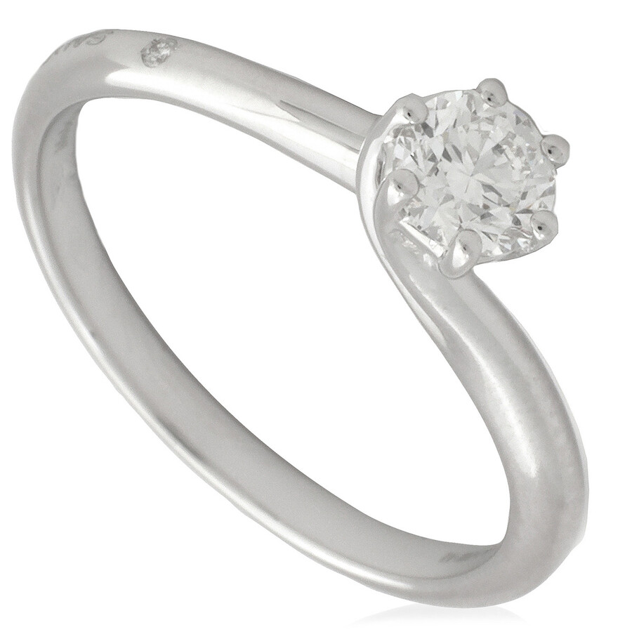 Salvini Lavinia White Gold 0.40 Ct Diamond Solitaire Ring