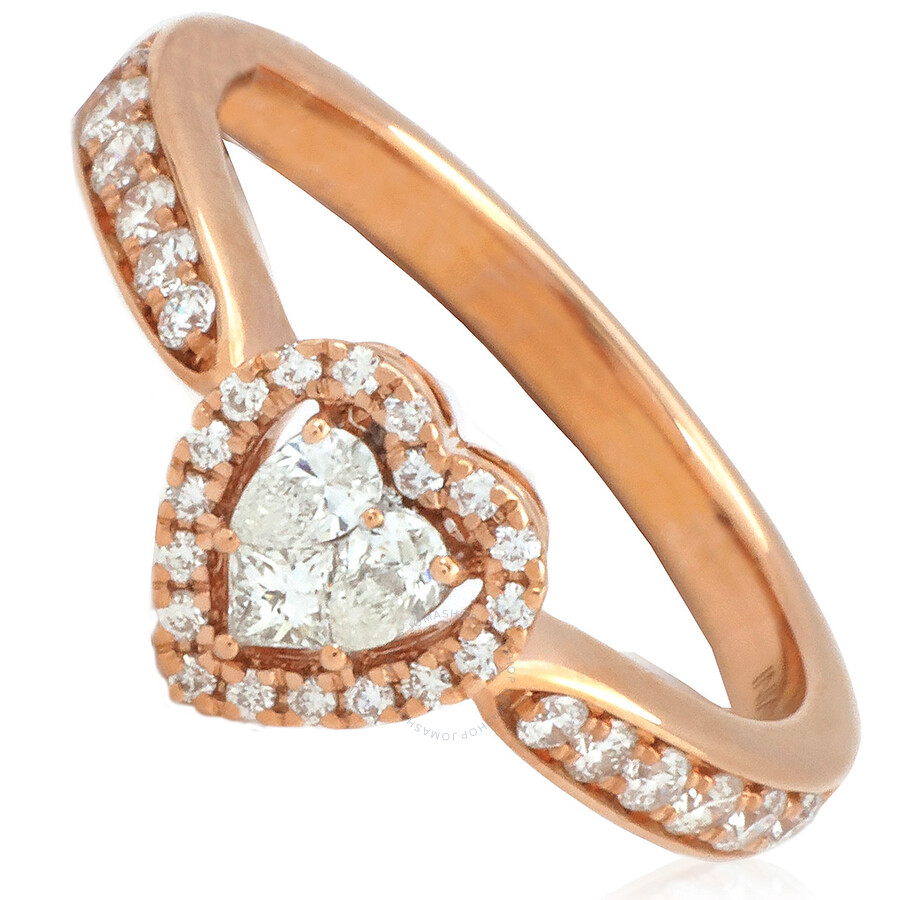 Salvini Magia 18k Rose Gold 0.45 Ct Diamond Ring