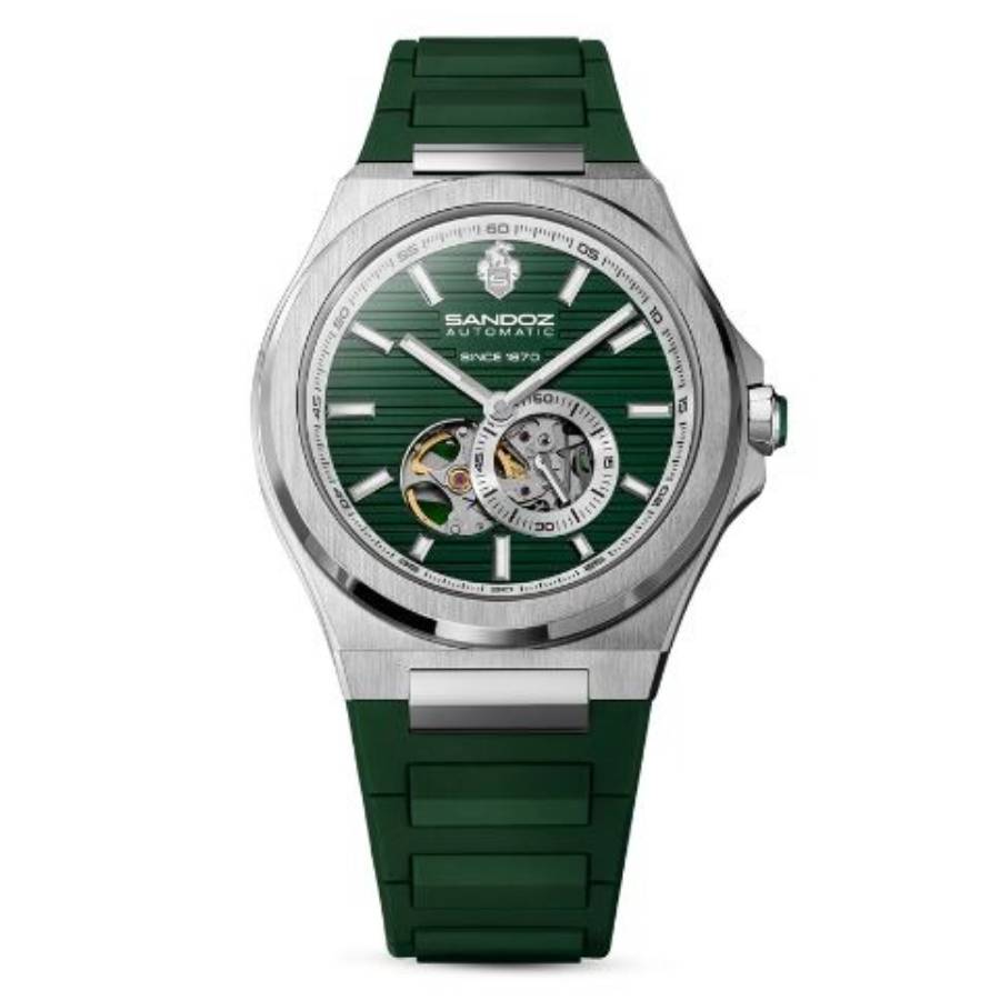Sandoz Chanet Automatic Green Dial Men's Watch SZWGR0000813 - Watches ...