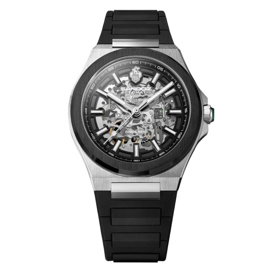 Sandoz Chanet Automatic Skeleton Dial Men's Watch SZWGR0000815 ...