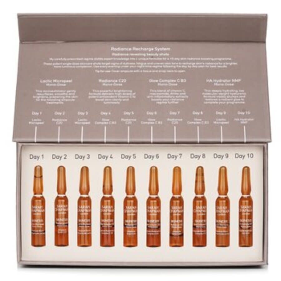 Sarah Chapman Skinesis Radiance Recharge System 10x0.03 oz Skin Care 811838011157