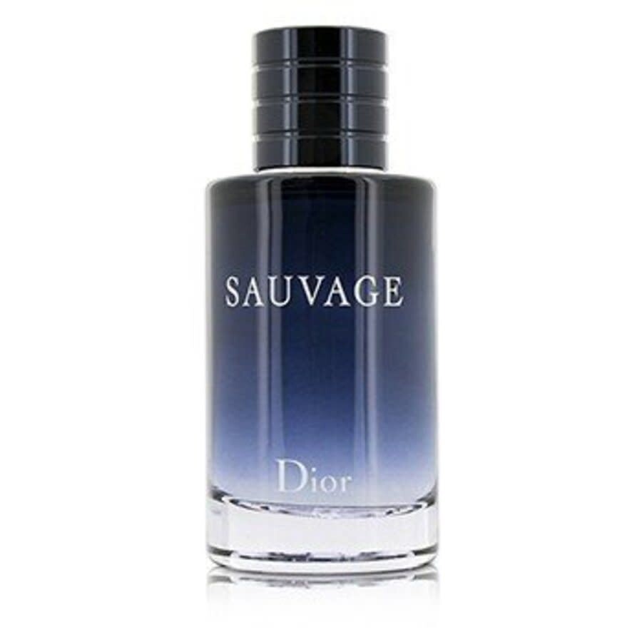 Shop Dior Sauvage / Christian  Edt Spray "new Fragrance" 3.4 oz (m) In Blue / Dark