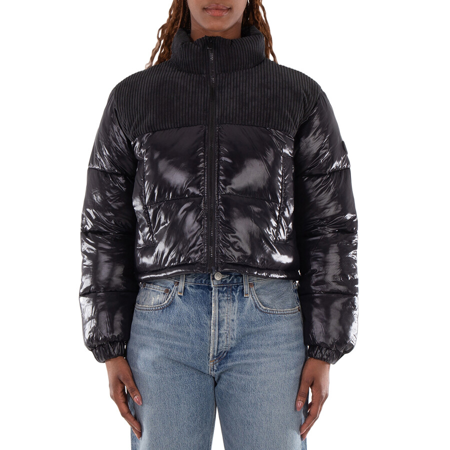 Aluna Corduroy Quilted Long Sleeve Jacket