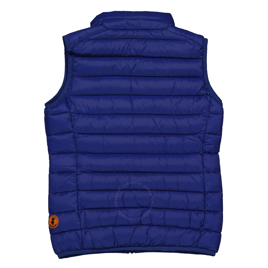 Save The Duck Eclipse Blue Giga Icon Puffer Vest In Blue