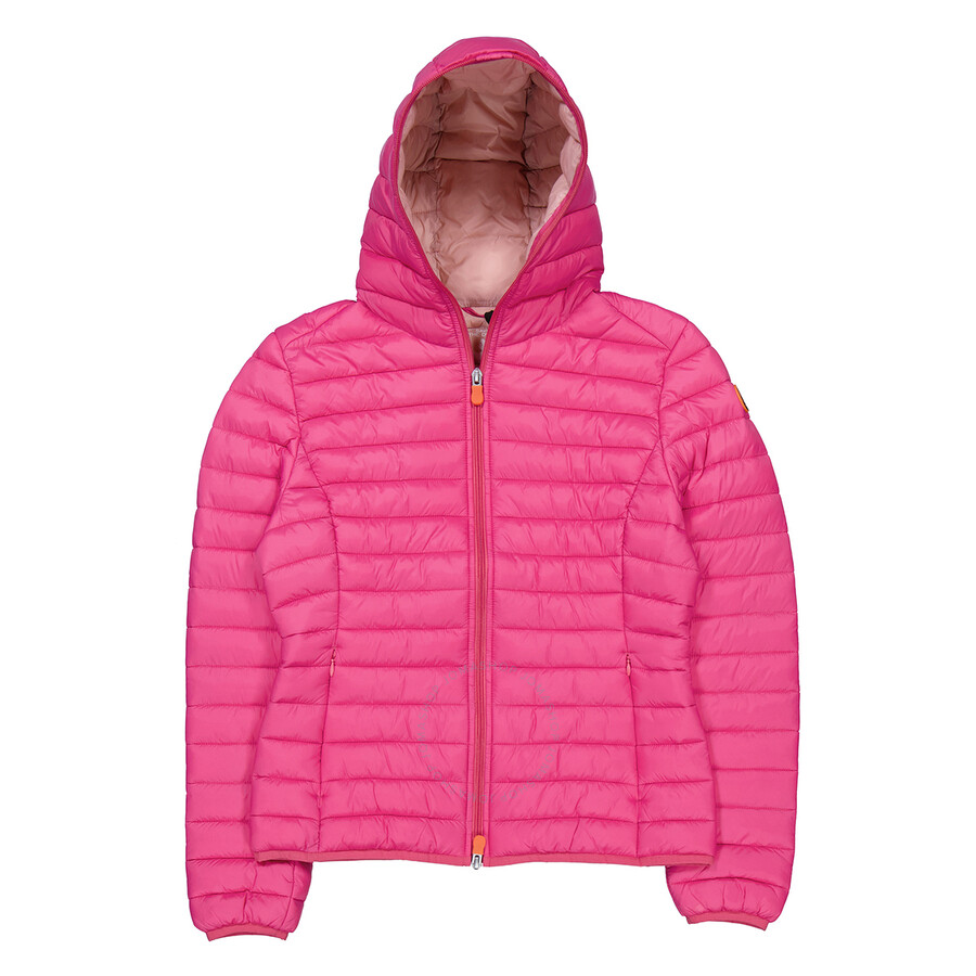 Save The Duck Gem Pink Dizy Giga Puffer Jacket In Pink