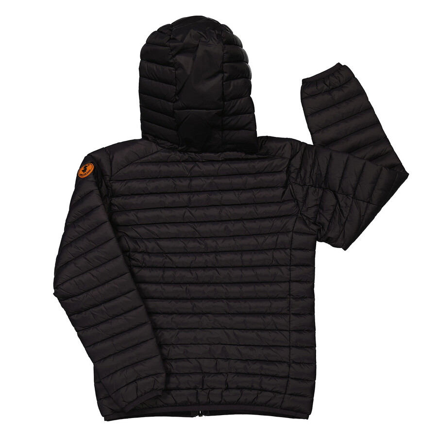 Save The Duck Girls Black Ana Down Puffer Jacket In Black