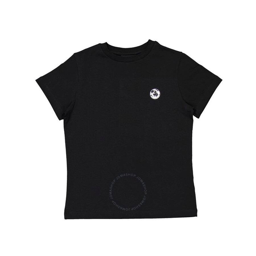 Save The Duck Kids Besy Ashwine Short-sleeve T-shirt In Black