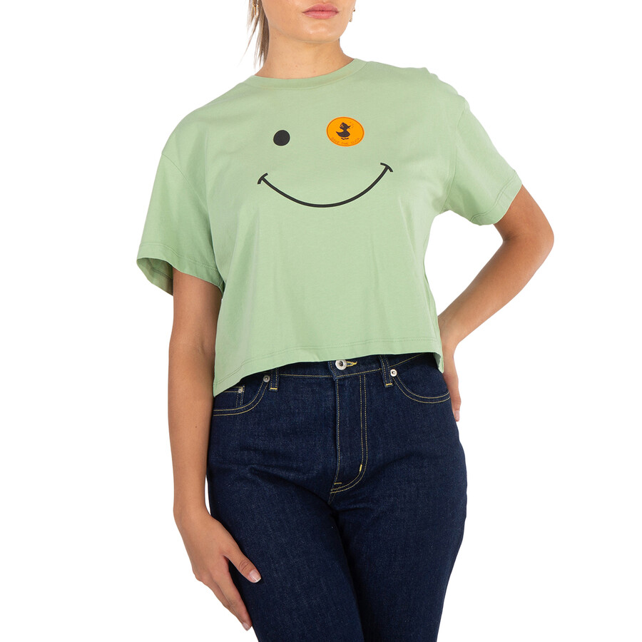Ladies Mint Green Gilma Funny Face Tee