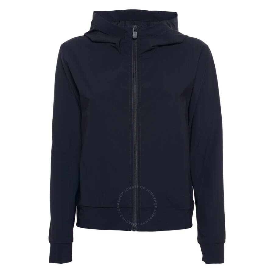 Save The Duck Pear Zip Hooded Jacket In Black