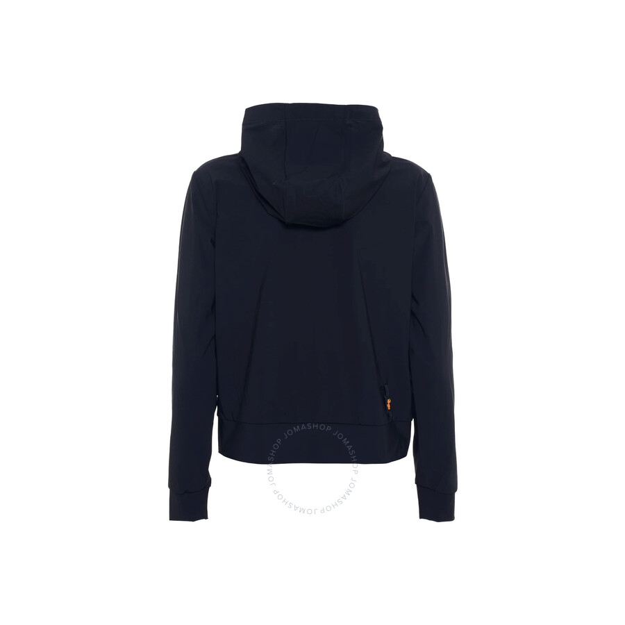 Save The Duck Pear Zip Hooded Jacket In Black