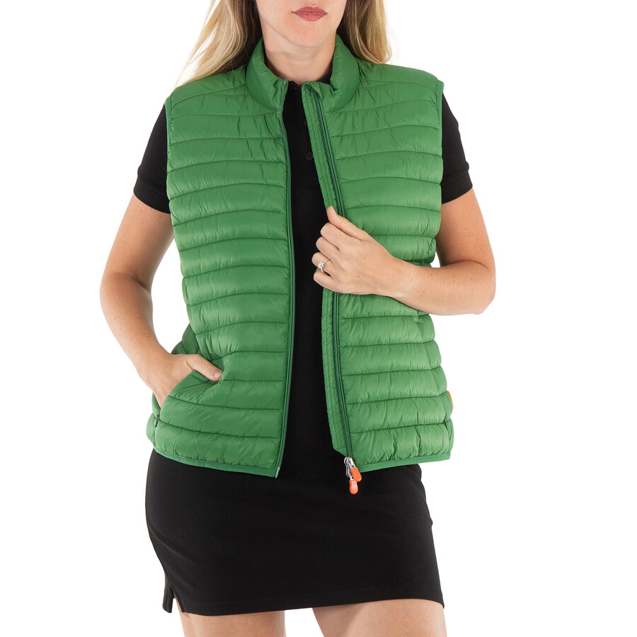 Rainforest Green Anita Puffer Vest