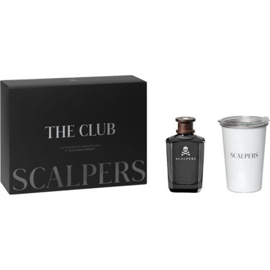 Scalpers Men's The Club Gift Set Fragrances 8434853004199 In Transparent