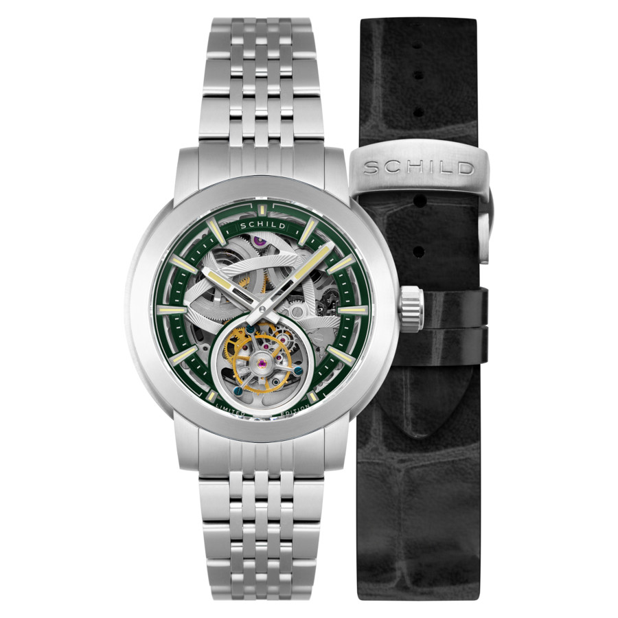 Schild Heinrich Green Dial Men's Watch SC-1006-EE