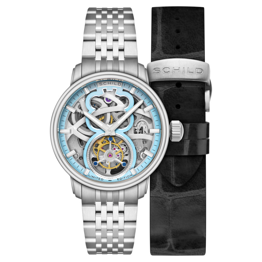 Schild Maximillian Blue Dial Men's Watch SC-1002-FF