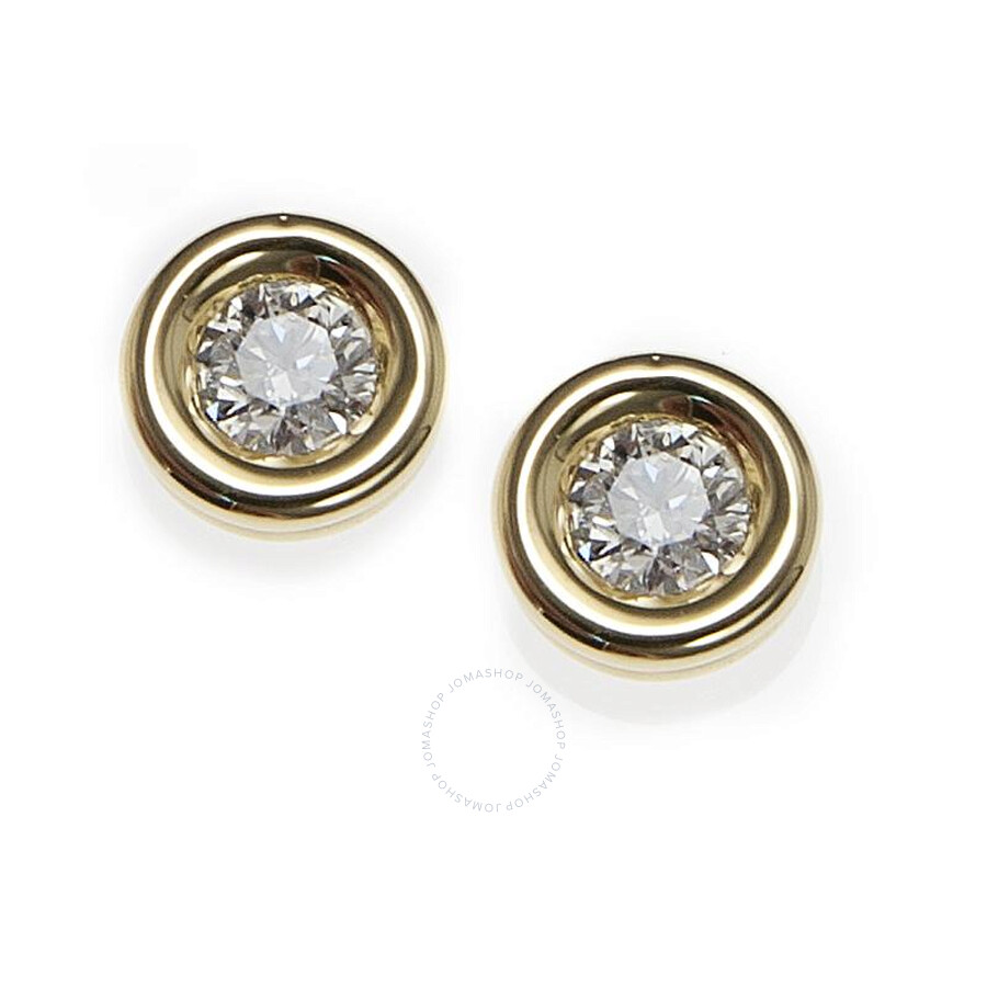 Scott Kay Diamond 18kt Yellow Gold Earrings Ea001rd25yg Scott Kay