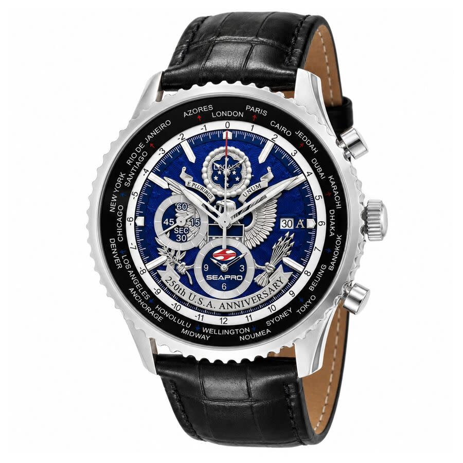 Seapro 250Th Anniversary Meridian Blue Dial Men's Watch SP7130L