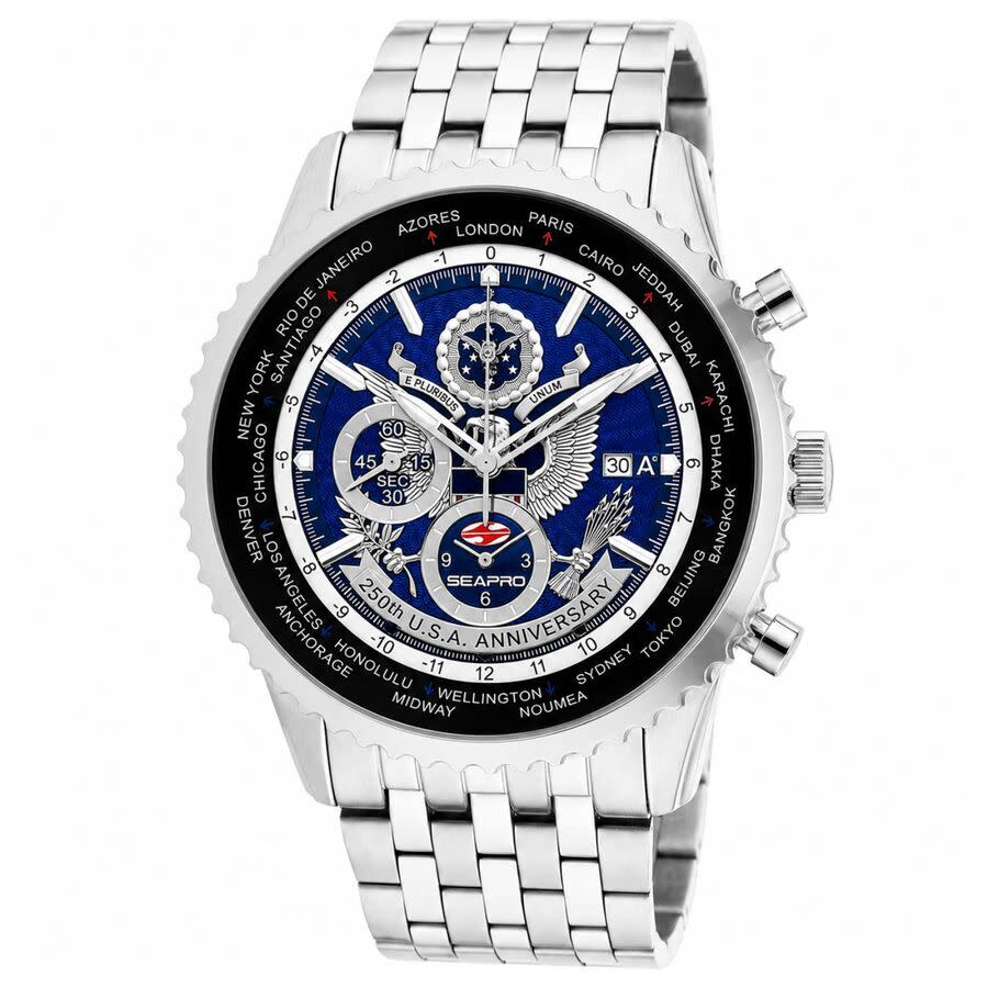 Seapro 250Th Anniversary Meridian Blue Dial Men's Watch SP7320L