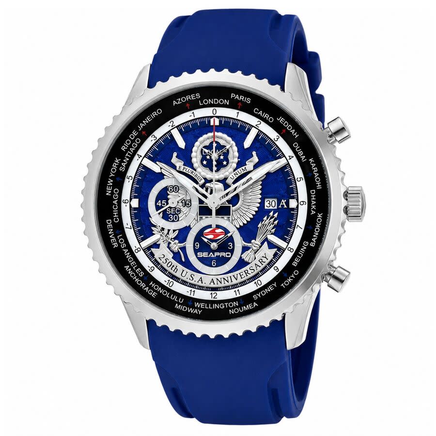 Seapro 250Th Anniversary Meridian Blue Dial Men's Watch SP7521L