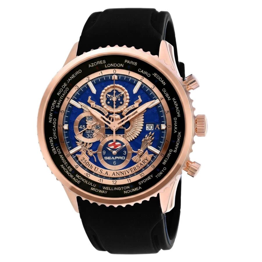 Seapro 250Th Anniversary Meridian Blue Dial Men's Watch SP7523L
